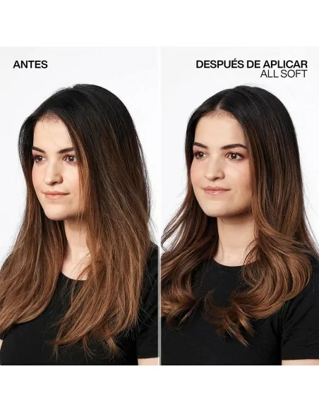 Redken - Pack Hidratante All Soft Champú 300 ml + Acondicionador 300 ml