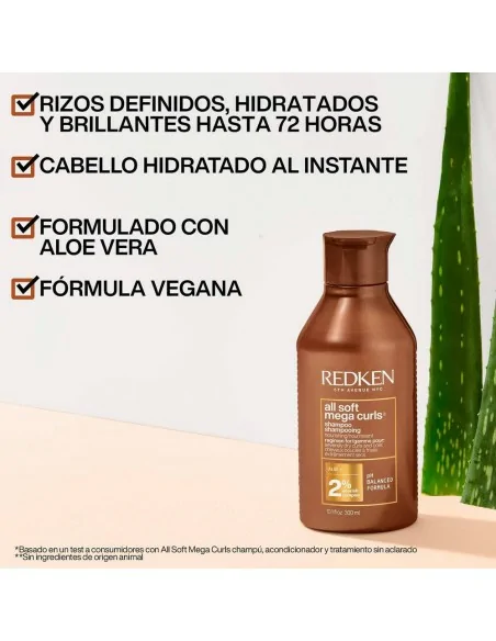 Redken - All Soft Mega Curls Shampoo Nourishing 300 ml