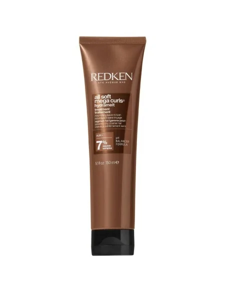 Redken - Tratamiento Hidratante Sin Enjuague All Soft Mega Curls Hydramelt 150 ml