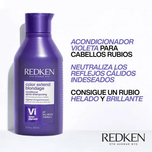 Redken - Acondicionador Anti-Amarillo Color Extend Blondage 300 ml