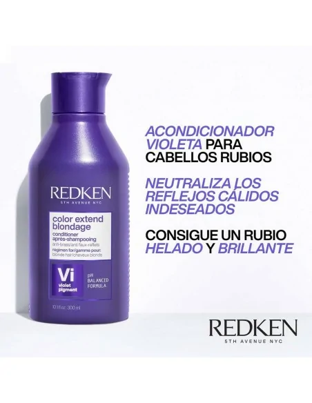 Redken - Acondicionador Anti-Amarillo Color Extend Blondage 300 ml