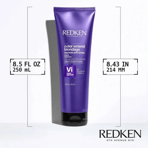 Redken - Mascarilla Anti-Amarilla Color Extend Blondage Express Anti-Brass 250 ml