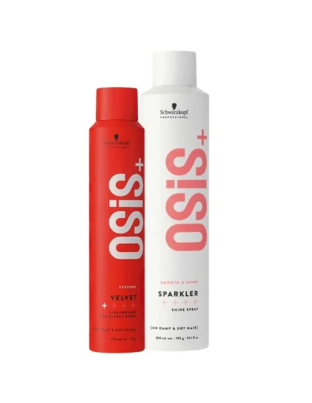 Schwarzkopf - Pack Osis+ Velvet 200 ml + Sparkler 300 ml