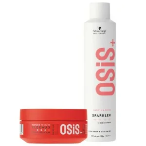 Schwarzkopf - Osis+ Flexwax 100 ml + Sparkler 300 ml