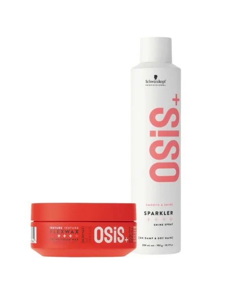 Schwarzkopf - Osis+ Pack Flexwax 100 ml + Sparkler 300 ml