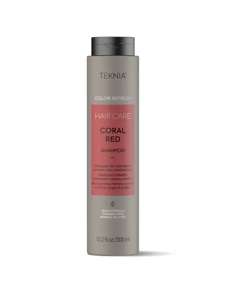 Lakme - Champú Refrescante del Color Teknia Coral Red 300 ml