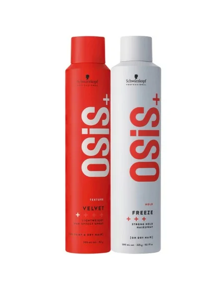 Schwarzkopf - Osis+ Pack Velvet 200 ml + Freeze 300 ml