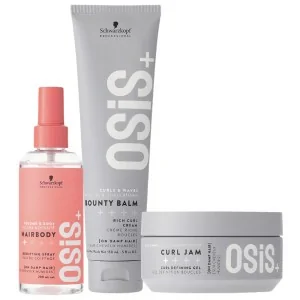Schwarzkopf - Osis+ Pack Hairbody 200 ml + Bounty Balm 150 ml + Curl Jam 300 ml