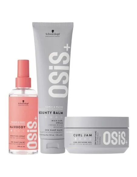 Schwarzkopf - Pack Osis+ Hairbody 200 ml + Bounty Balm 150 ml + Curl Jam 300 ml