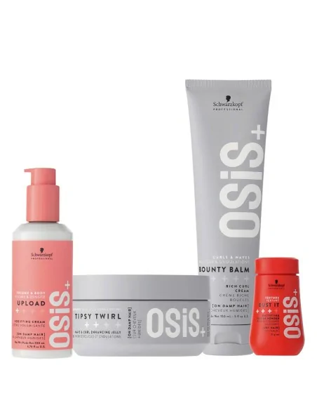 Schwarzkopf - Osis+ Pack Upload 200 ml + Tipsy Twirl 300 ml + Bounty Balm 150 ml + Dust It 10 g