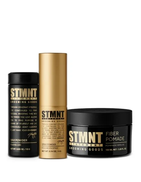 STMNT - Staygold Pack Fiber Pomade 100 ml + Wax Powder 15 g + Spray Powder 4 g