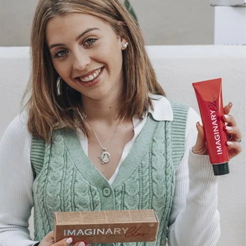 Cores Imaginárias - Corante Vermelho e Violeta R-5.6 Castanho Claro Vermelho Extremo 100 ml