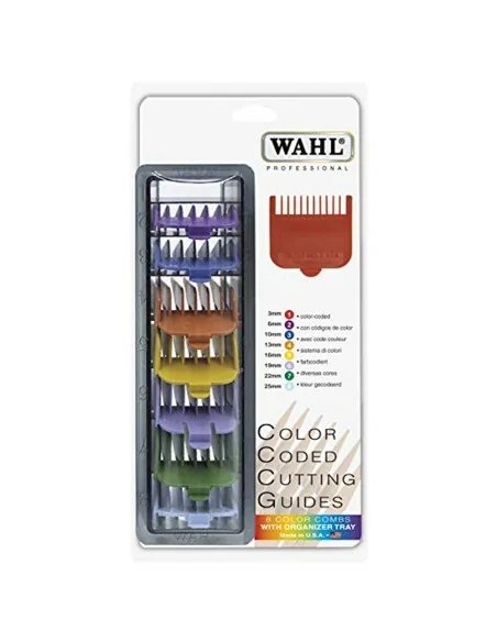 Wahl - Kit de Peines Recortadores de Colores 8 unidades
