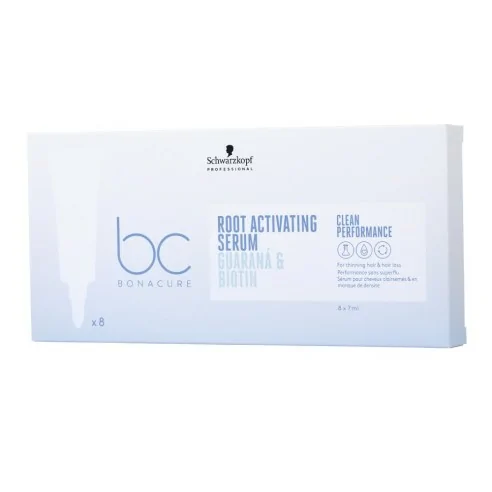 Schwarzkopf - Sérum Activador de Raíces BC Bonacure Root Activating Serum Clean Performance 8 x 7 ml