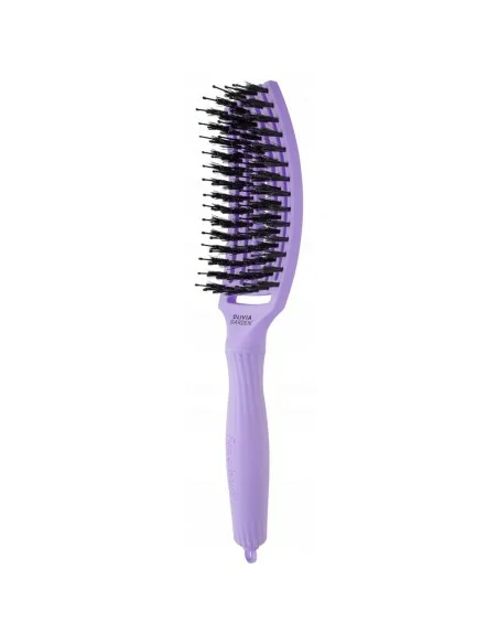 Olivia Garden - Cepillo Fingerbrush Combo Bloom Lavender Medium - 1 Unidad