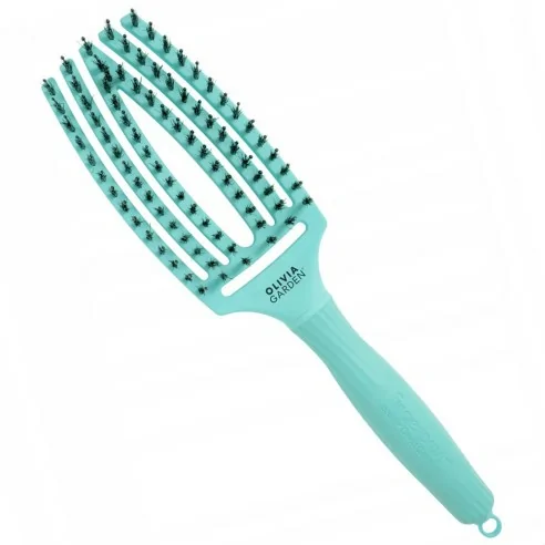 Olivia Garden - Fingerbrush Combo Mint Medium - 1 Unit