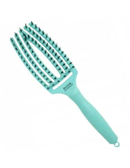 Olivia Garden - Cepillo Fingerbrush Combo Mint Medium - 1 Unidad