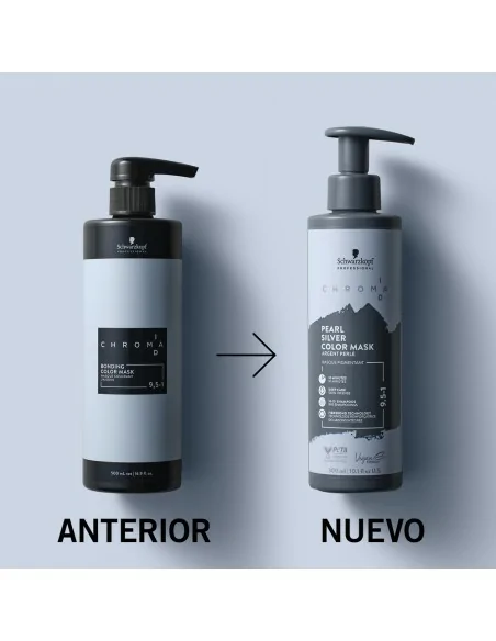 Schwarzkopf - Chroma ID Mascarilla Bonding De Color Plata Perlado 9,5-1 - 300 ml