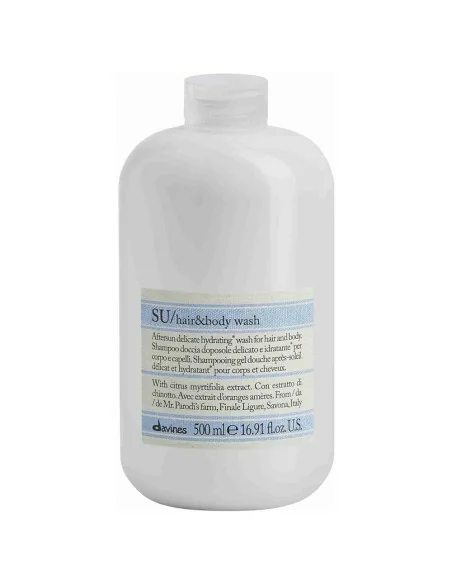 Davines - Gel Cabello y Cuerpo Aftersun SU/ Hair & Body Wash 500 ml