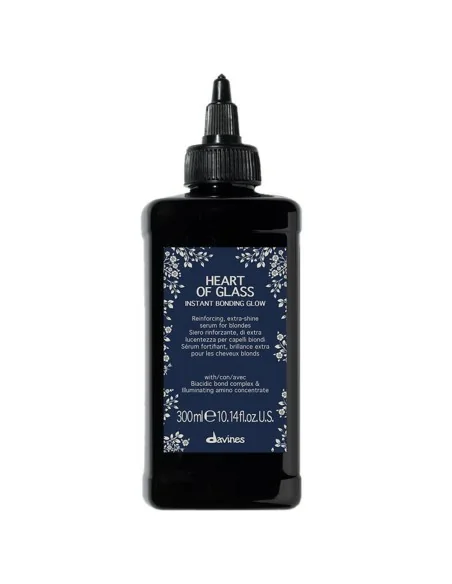 Davines - Sérum Fortalecedor para Cabellos Rubios Heart of Glass Instant Bonding Glow 300 ml
