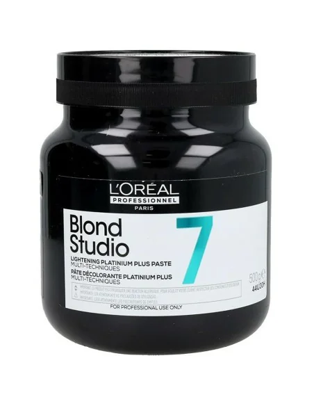 L'Oréal Professionnel - Decoloracion 7 Tonos Blond Studio Platinium Plus 500 g