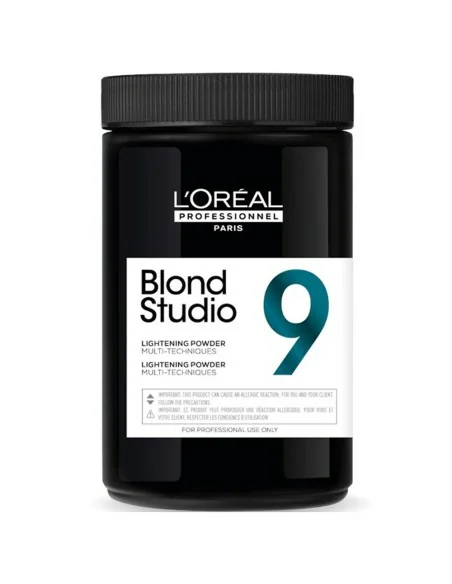L'Oréal Professionnel - Decoloracion 9 Tonos Blond Studio Platinium Plus Multi-Técnicas 500 g