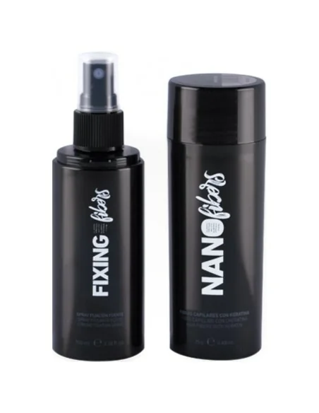 Bifull - Nano Fibers Grey Fibers with Keratin 100 ml + 25 g - BFEXT43307