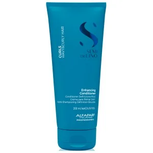Alfaparf - Acondicionador para Rizos Semi di Lino Curls Enhancing Conditioner 200 ml | Coserty.com