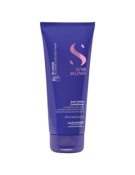 Alfaparf - Semi di Lino Blonde Anti-Yellow Conditioner 200 ml | Coserty.com