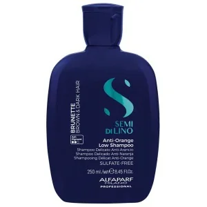 Alfaparf - Semi di Lino Brunette Anti-Orange Low Champú 250 ml | Coserty.com