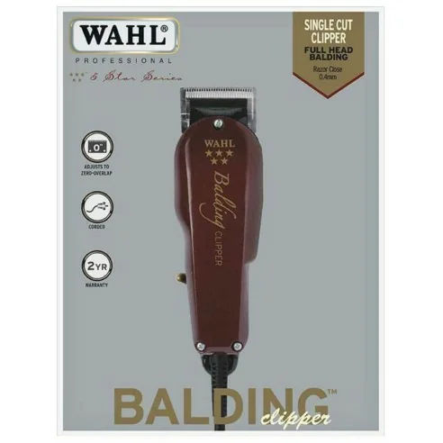 Wahl - Hair Clipper Balding 5 Star Red