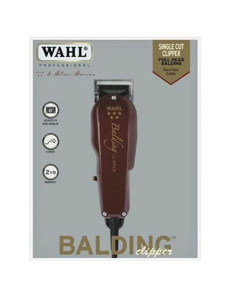Wahl - Máquina de Corte Hair Clipper Balding 5 Star Red