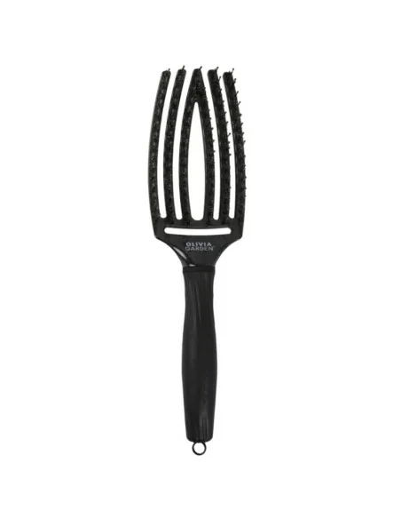 Olivia Garden - Cepillo Fingerbrush Black Onyx Midnight Desert - 1 Unidad