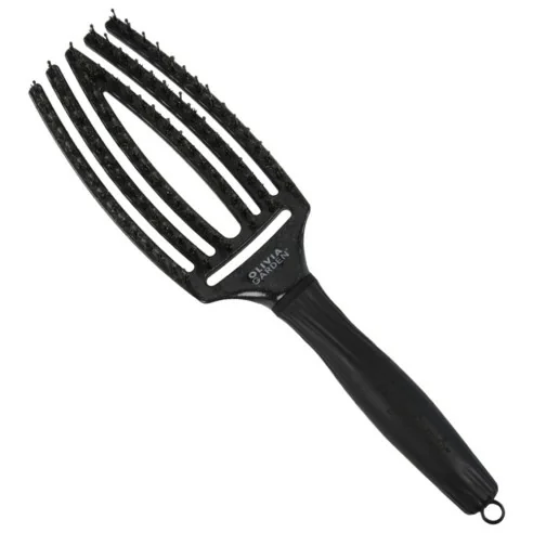 Olivia Garden - Cepillo Fingerbrush Black Onyx Midnight Desert - 1 Unidad