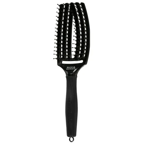 Olivia Garden - Cepillo Fingerbrush Black Onyx Midnight Desert - 1 Unidad