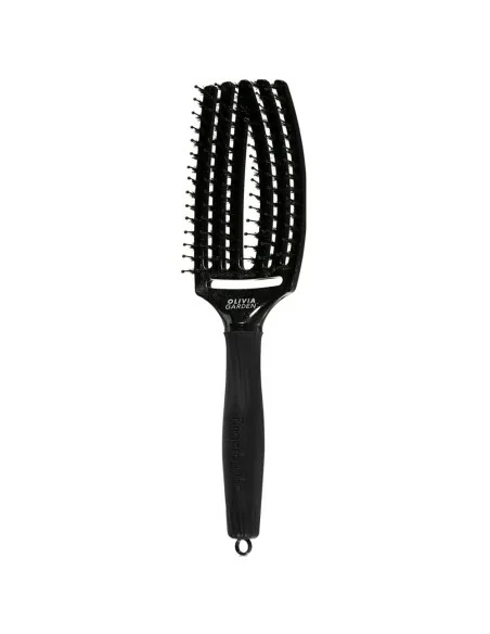 Olivia Garden - Cepillo Fingerbrush Black Onyx Midnight Desert - 1 Unidad
