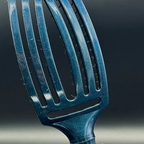 Olivia Garden - Cepillo Fingerbrush Blue Sapphire Midnight Desert