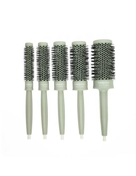 Termix - Nature Pack of 5 Thermal Round Brushes | Coserty.com