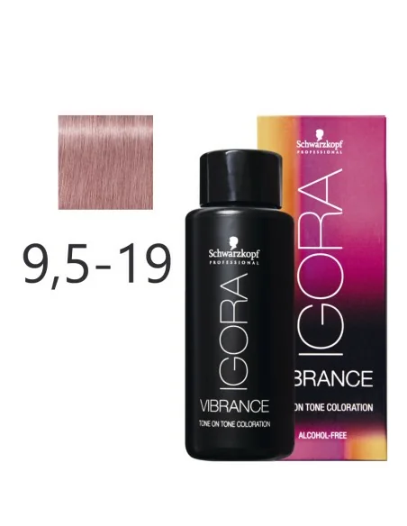 Schwarzkopf - Tonalizador Igora Vibrance 9,5-19 Ceniza Violeta 60 ml