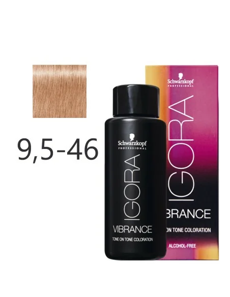 Schwarzkopf - Igora Vibrance 9,5-46 Pastel Beige Chocolate | Coserty.com