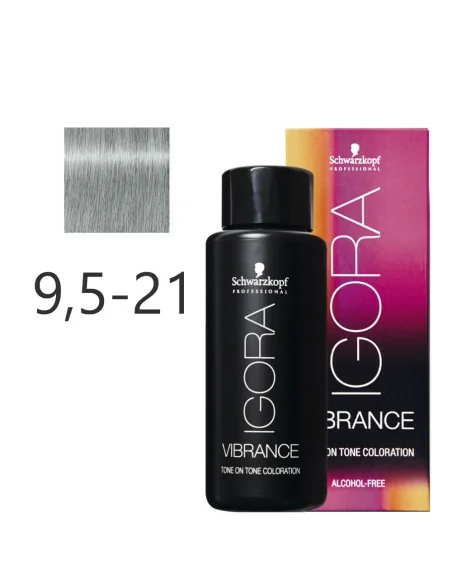 Schwarzkopf - Igora Vibrance 9,5-21 Pastel Humo Ceniza | Coserty.com
