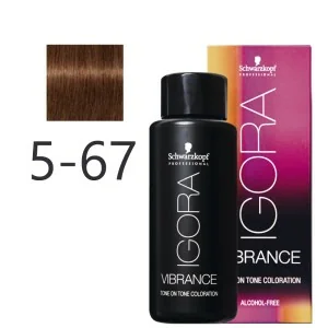 Schwarzkopf - Igora Vibrance 5-67 Castaño Claro Chocolate Cobrizo