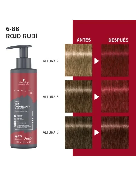 Schwarzkopf - Chroma ID 6-88 Ruby Red Color Mask 300 ml