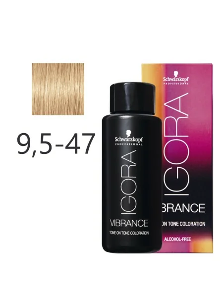 Schwarzkopf - Igora Vibrance 9,5-47 Beige Copper 60 ml