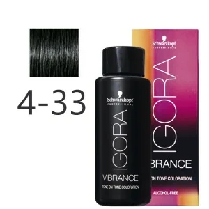 Schwarzkopf - Igora Vibrance 4-33 Marrom Médio Extra Fosco 60 ml