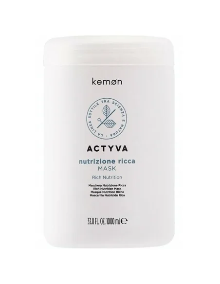 Kemon Actyva - Masque Nutrizione Ricca 1000 ml