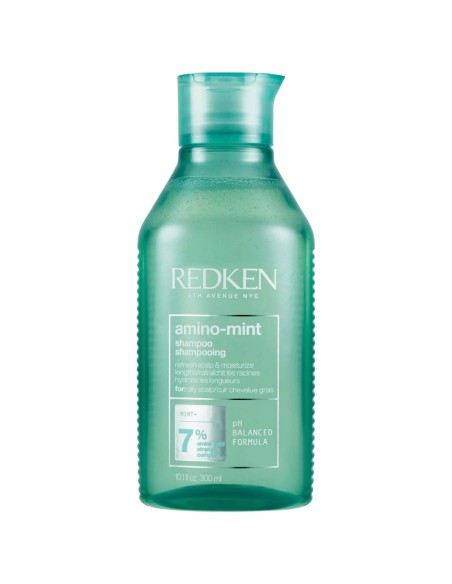 Redken - Champú Antigrasa Amino-Mint 300 ml