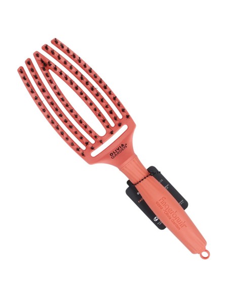 Olivia Garden - Cepillo Fingerbrush Combo Coral Medium - 1 Unidad