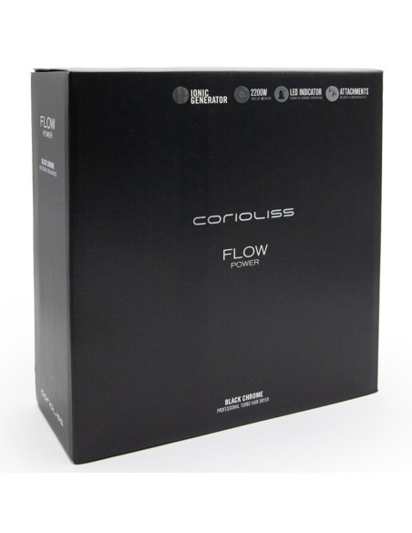 Corioliss - Flow Power Black Chrome Hair Dryer