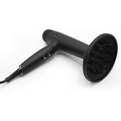 Corioliss - Secador Whisper Black Chrome